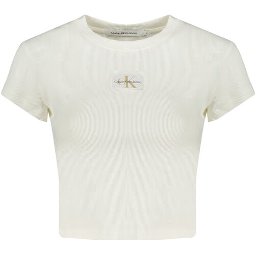 Calvin Klein WOMEN&#39;S SHORT SLEEVE T-SHIRT WHITE Cijene