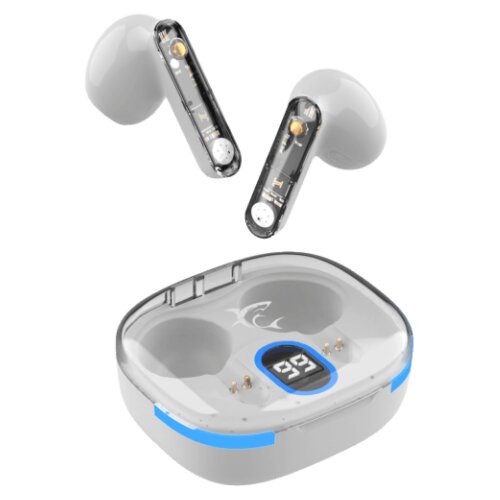 WHITESHARK EARBUDS Slu&scaron;alice + mikrofon Bluetooth GEB-TWS37 HYPERBEAT Bijele Cijene