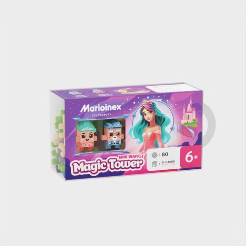 Marioinex Mini Waffle Princess 80 kos, Čarobni stolp Cene