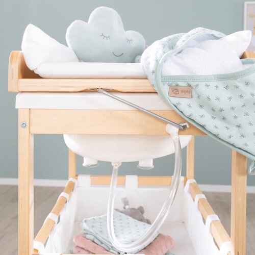 Roba bijeli/u prirodnoj boji stol za presvlačenje u dekoru breze baby pool Slike