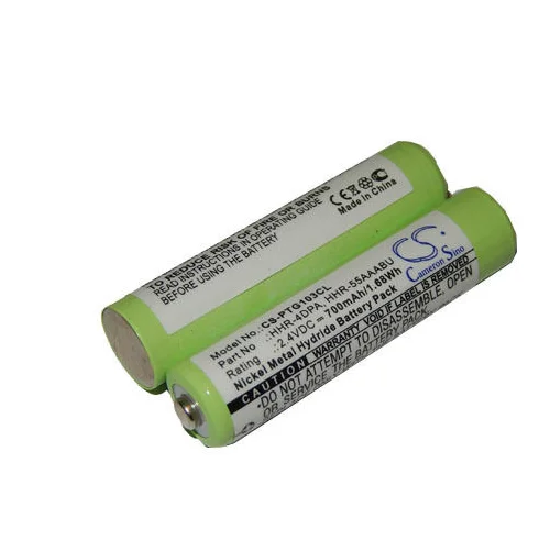  Baterija za Panasonic KX-TGA101S / KX-TG6433M, 700 mAh