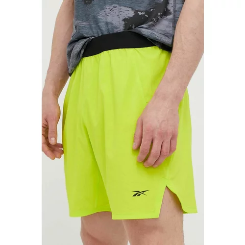 Reebok Kratke hlače za trening Speed 3.0 boja: žuta