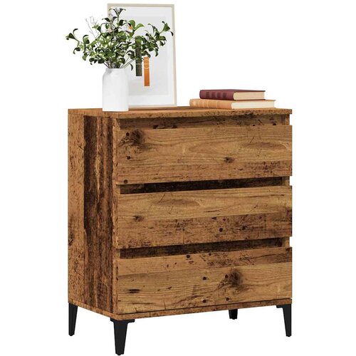 vidaXL Komoda starinski les 60x35x70 cm inženirski les Cene