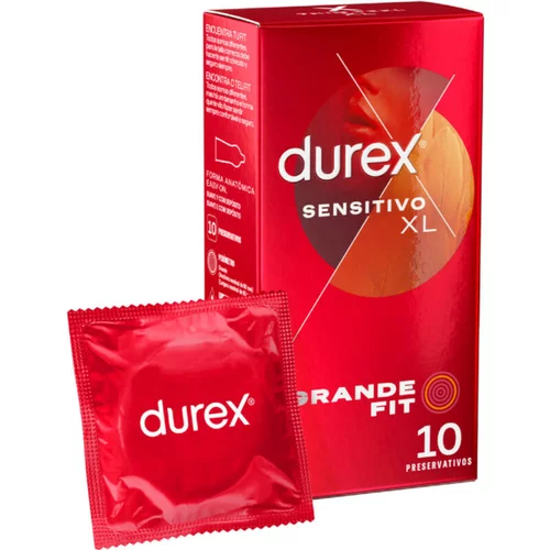 Durex condoms DUREX SENSITIVE XL CONDOMS 10 UNITS
