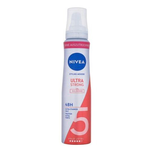 Nivea Ultra Strong Styling Mousse oblikovanje pričeske močna fiksacija 150 ml za ženske Cene