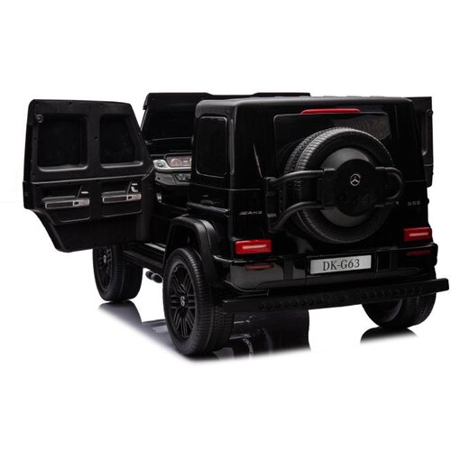 Premium Stil Dečiji automobil na akumulator - Mercedes G63 4X4 Crni Dvosed Premium Oprema ( 12547 ) Slike