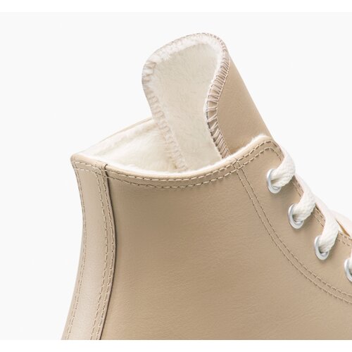 Converse Ženske patike chuck taylor all star leather + fuzzy-lining Slike