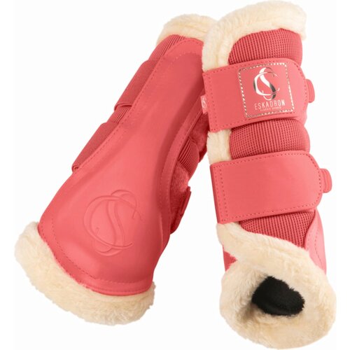 ESKADRON Ščitniki MESH FAUXFUR, coral blossom - M Cene