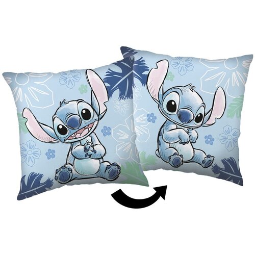Jerry Fabrics Dječji jastuk od flisa 40x40 cm Lilo and Stitch "Blue" &ndash; Cijene