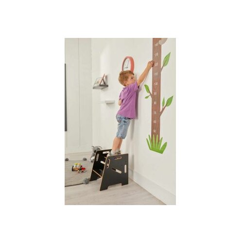 Hanah home Dečija stepenica Step Stool Black Cene