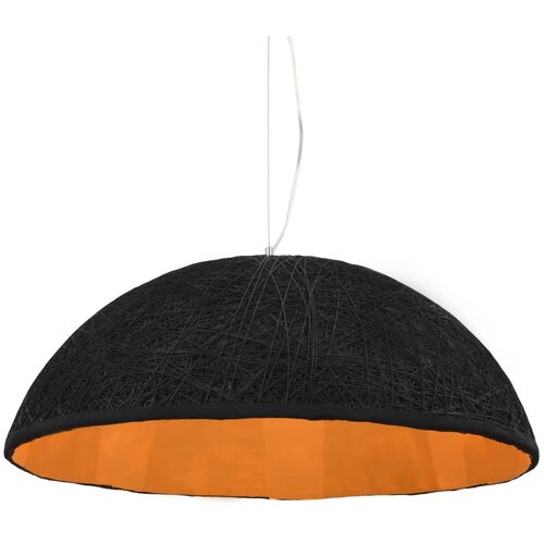 VidaXL Viseća svjetiljka crno-zlatna &amp;Oslash; 70 cm E27 Slike