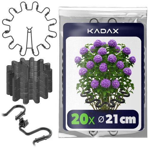 KADAX Sponka za rastline 6 mm, podpora za hortenzije, potonike, trave, rože, 20 kosov, (5000362505) Cene