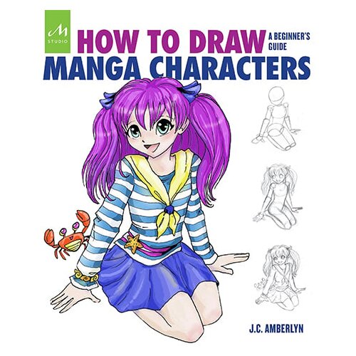 Grantham Book Services J. C. Amberlyn - How To Draw Manga Characters: A Beginner's Guide Cene
