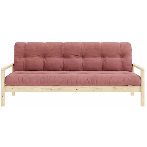 Karup Design Ružičasta sklopiva sofa 205 cm Knob –