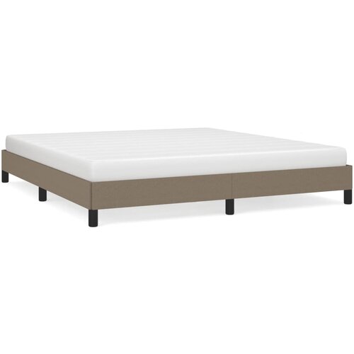 Maison Chic Posteljni okvir - Dvoposteljna postelja - Zakonska postelja brez vzmetnice taupe 180x200 cm blago-J4231, (21771566) Cene