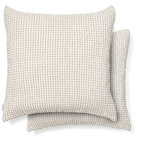 Kave Home Bombažne prevleke za blazino v kompletu 2 ks 50x50 cm Mabile &amp;ndash; Slike