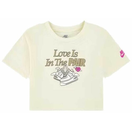 Jordan majica za devojčice nkg sweet swoosh pair tee  26L799-W3Z Cene