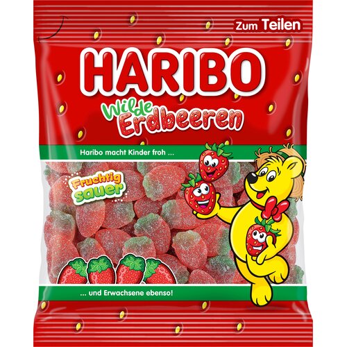 Haribo Kisle divje jagode - 175 g Slike