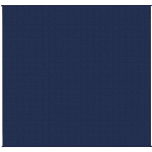vidaXL Obtežena odeja modra 220x235 cm 11 kg blago Cene