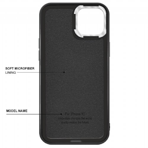 Onasi Satin silikonski ovitek za Samsung Galaxy S23 Plus 5G - črn Slike