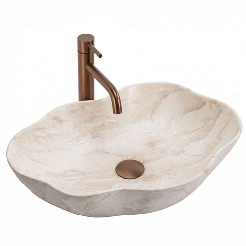 REA Bath Umivalnik na podstavku Pearl Warm Cene