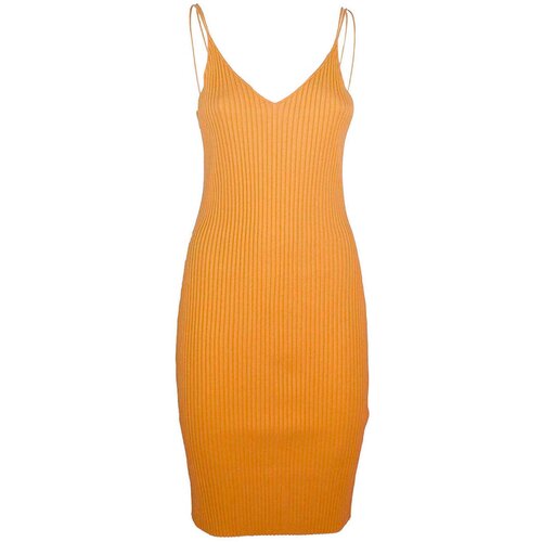 Isabelle Blanche Kratke obleke - Oranžna Cene