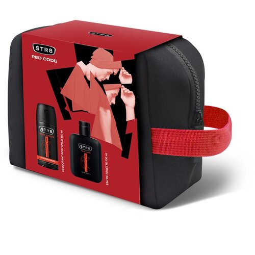 Str8 Red Code set: EDT 100 ml + deodorant 150 ml + kozmetična torbica za moške Cene