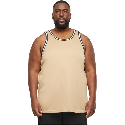 UC Men Men's Fishnet Tank Top - Beige Cene