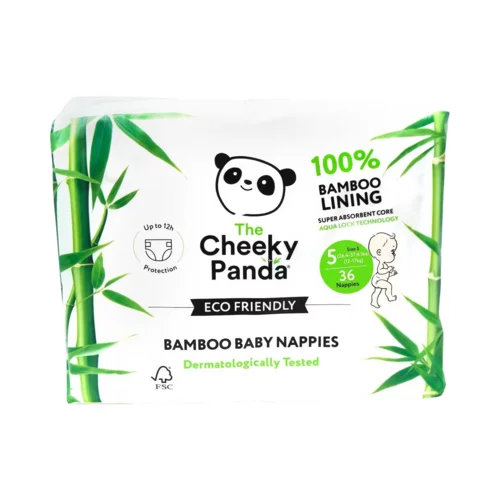 Cheeky Panda Bambusove plenice - Velikost 5 (12-17 kg)