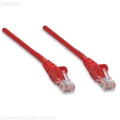  Intellinter patch kabel 0.5m Cat.5e UTP PVC Crveni Cijene