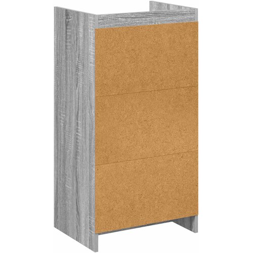  Ormar za cipele Siva Sonoma 48 x 36 x 92 cm Konstruirano drvo Slike