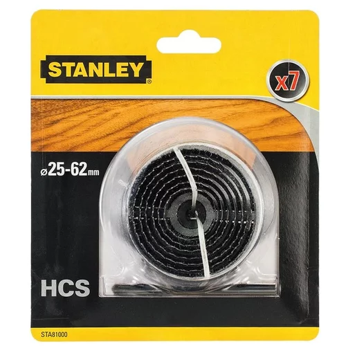 Stanley HCS luknja za les 25-62 mm 25/32/38/45/50/56/62 mm, (21106701)