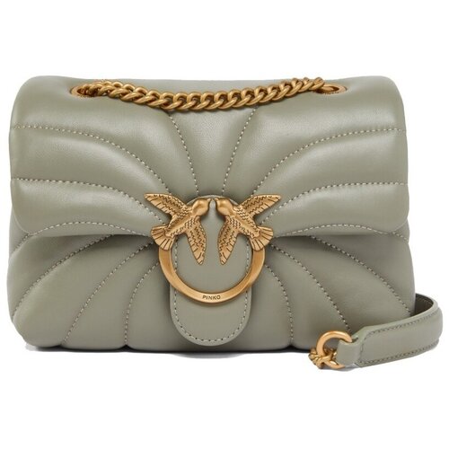 Pinko Torbe A1EX LOVE MINI PUFF CL Zelena Cene