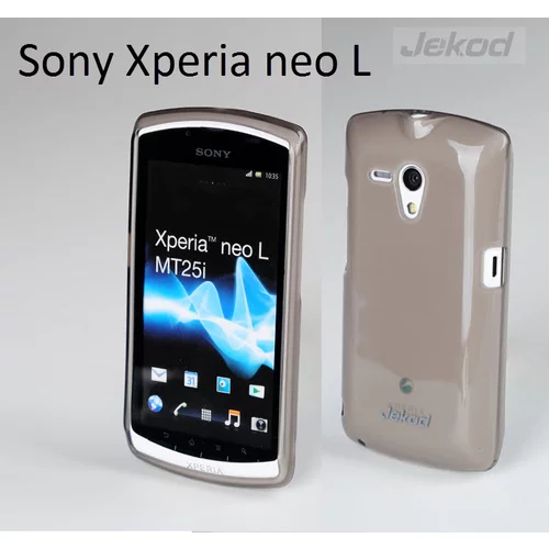  Gumijasti / gel etui Jekod za Sony Xperia neo L MT25i - črni