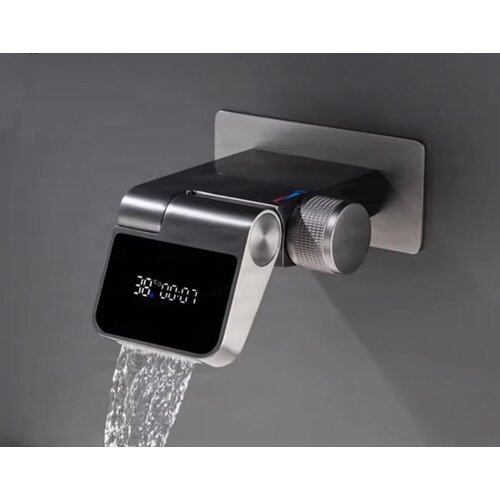 ELITE EDITION Zidna armatura s prikazom temperature in preklopnim izlivom 180&amp;deg; &amp;ndash; BSW1500 &amp;mdash; Krom Slike