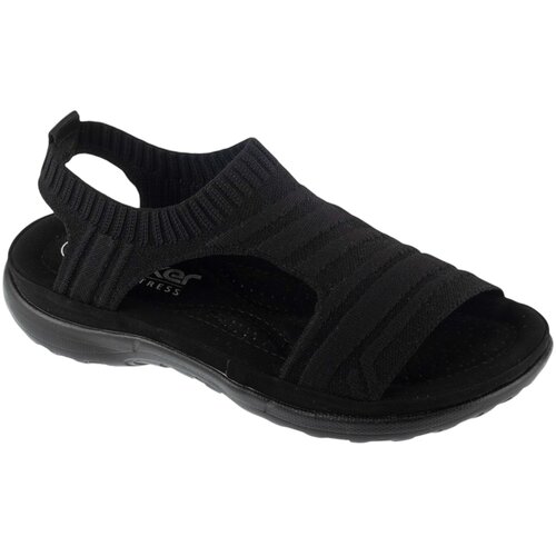 Rieker &amp;Scaron;portni sandali Sandals Črna Slike