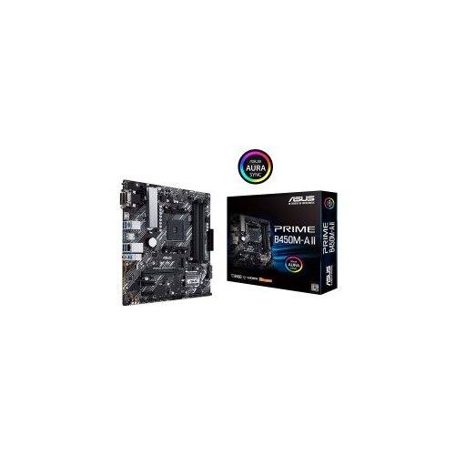 Asus MB PRIME B450M-A II AMD B450;AM4;4xDDR4 VGA,DVI,HDMI;micro ATX Cijene
