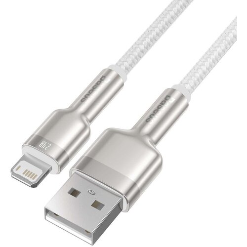  USB kabel za Lightning Baseus Cafule 2.4A 1m (bijeli) Slike