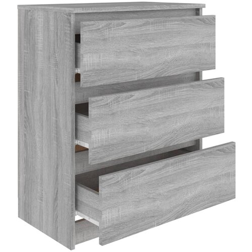  Komoda boja hrasta sonome 60 x 35 x 76 cm konstruirano drvo Slike