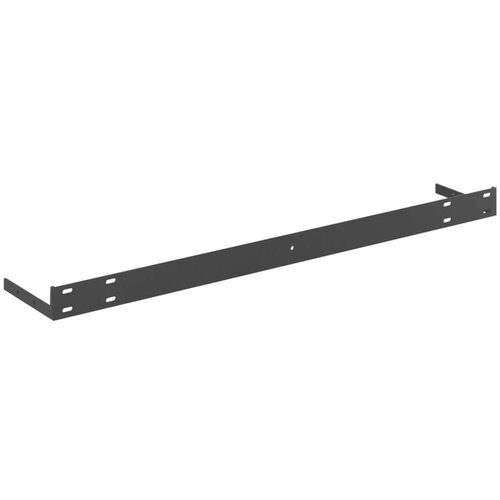 VidaXL Stenske police 2 kosa hrast in bele 80x23,5x3,8 cm MDF Slike