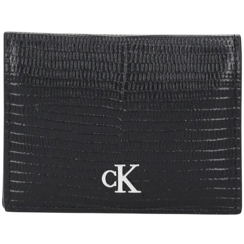 Calvin Klein Jeans Denarnice LZRD EMBSSD LTHR 6CC LV04F1068G Črna Cene