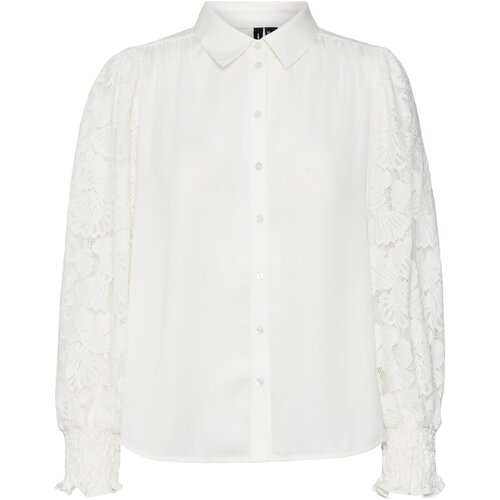 Vero Moda VMCABENA L/S SHIRT WVN BTQ Bijela Cijene