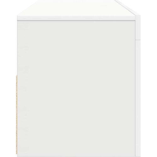  ormarić s LED svjetlima bijeli 120 x 35 x 40 cm Slike
