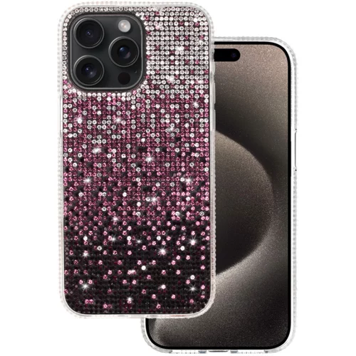 Silikonski ovitek z Star Light za iPhone 15 - roza