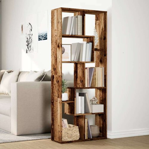 vidaXL Pregrada / regal za knjige boja drva 67 x 25 x 161,5 cm drveni Cene