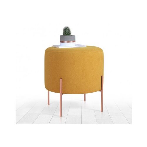 Balcab Home Copper 49 - Mustard Mustard Pouffe Slike