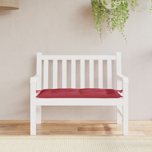  Jastuk za vrtnu klupu boja vina 110 x 50 x 7 cm tkanina Oxford Cene