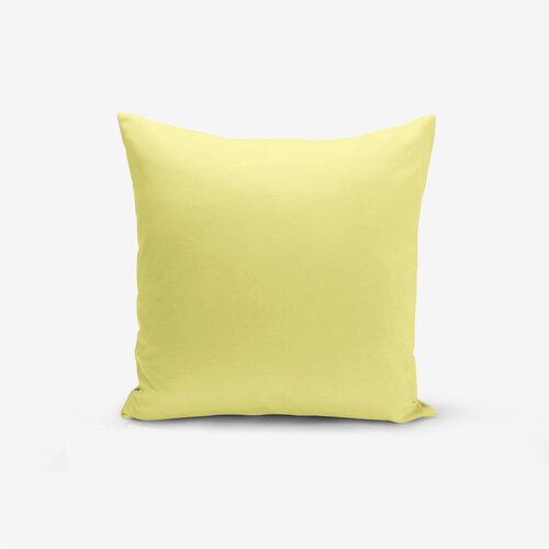 Minimalist Cushion Covers žuta jastučnica s primjesom pamuka , 45 x 45 cm Cijene