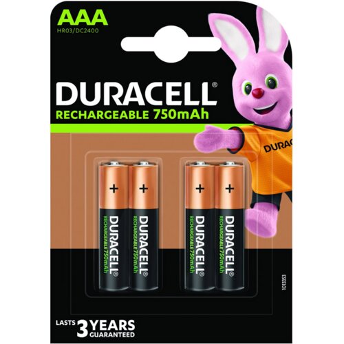 Duracell AAA 1/ 4 1,2V 750mAh Ni-MH Stay Charged punjiva baterija HR03/DC2400 Cene