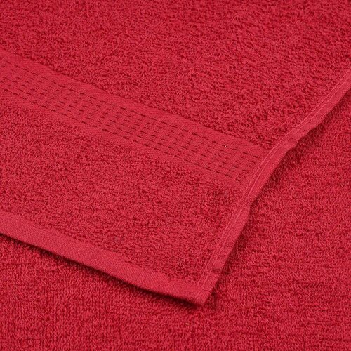 VidaXL Ručnici za saunu 2 kom crveni 80x200 cm 360 gsm 100 % pamuk Slike